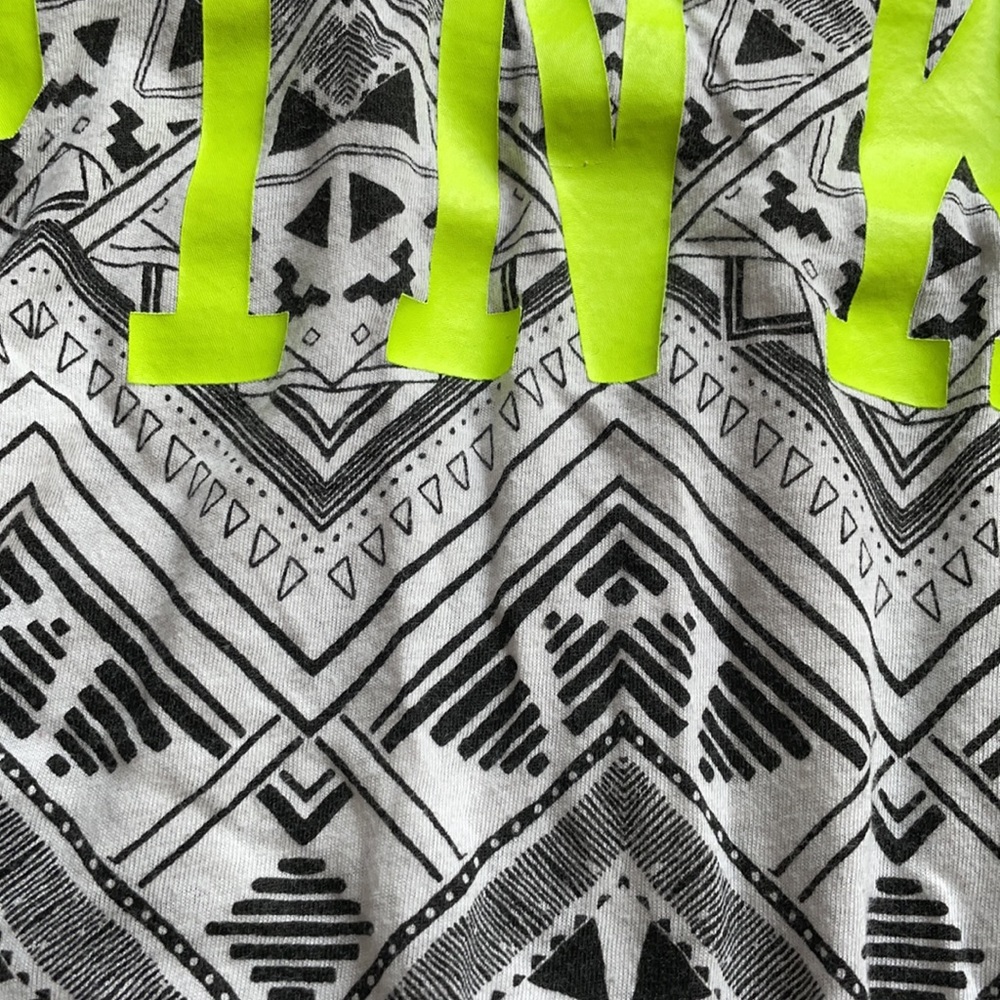PINK Aztec Print Tank Top - Picture 4 of 4